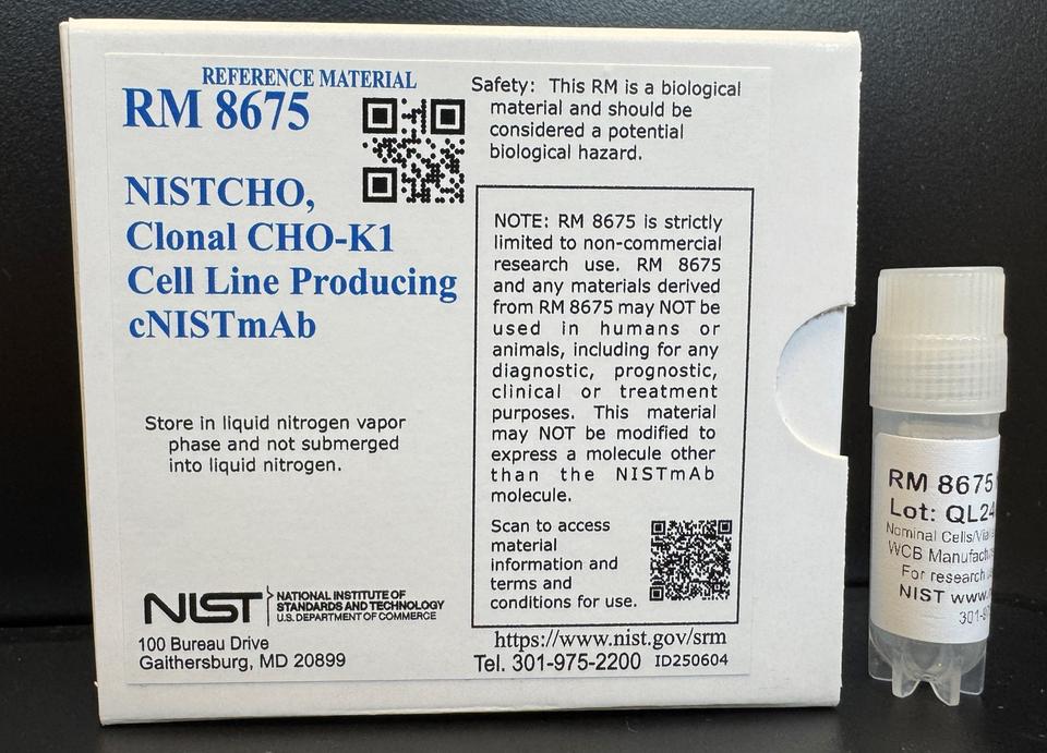 NISTCHO Box and Vial