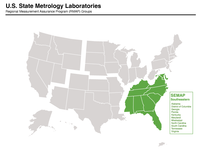 Southeastern Measurement Assurance Program, SEMAP
