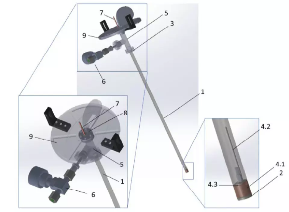 Depiction of packaging assembly with all modules