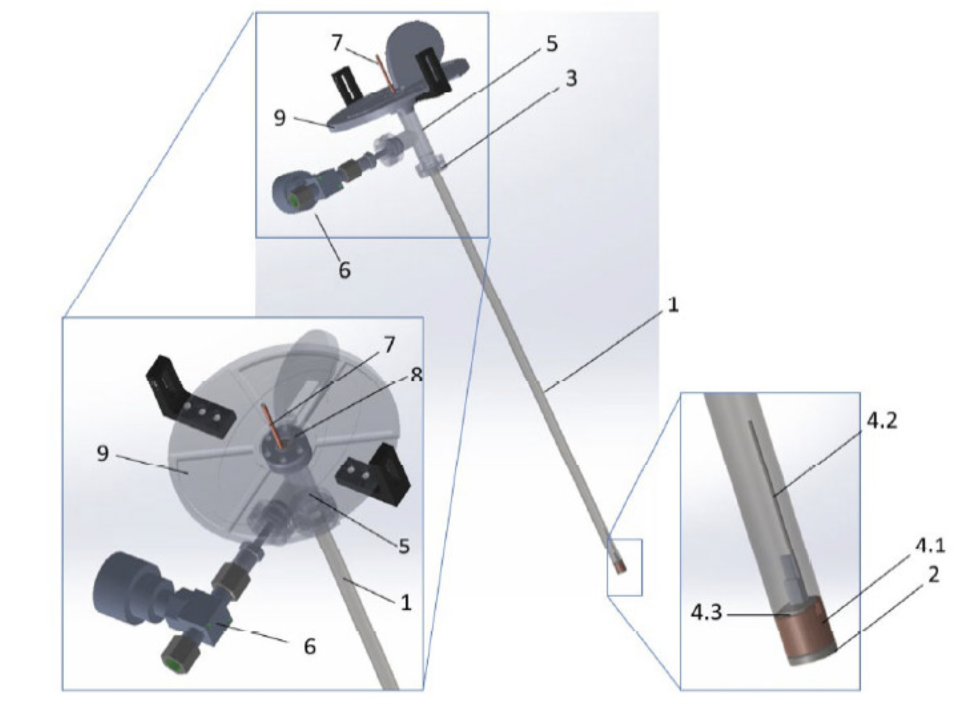 Depiction of packaging assembly with all modules