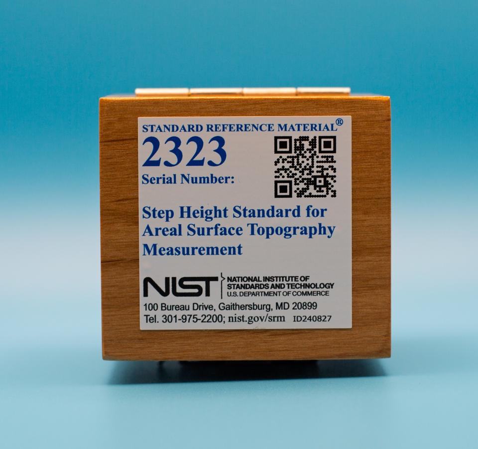 SRM 2323 - Step Height Standard for Areal Surface Topography Measurement