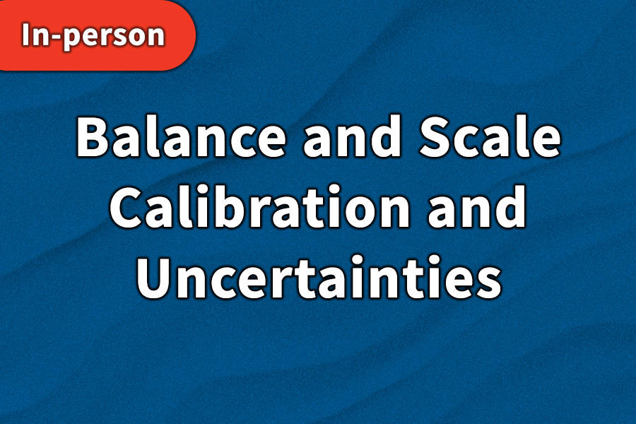 Balance and Scale Calibration and Uncertainties thumbnail