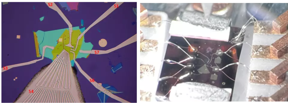Integer QHE Bilayer Graphene Device