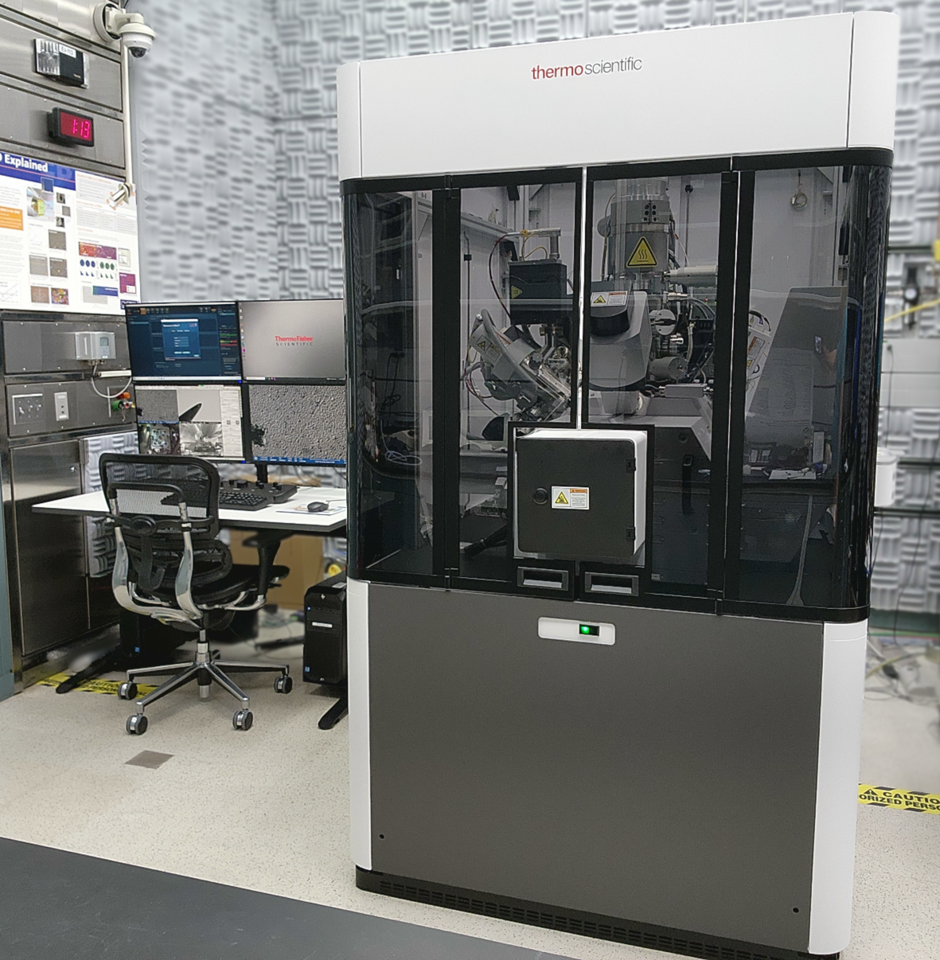ThermoFisher Helios 5 FX dual-beam microscope