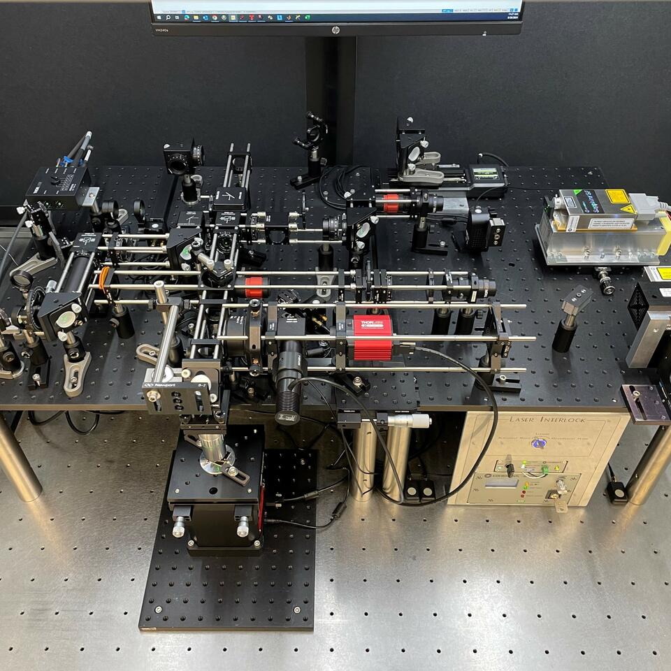 Photograph of the NIST custom FDTR Instrument