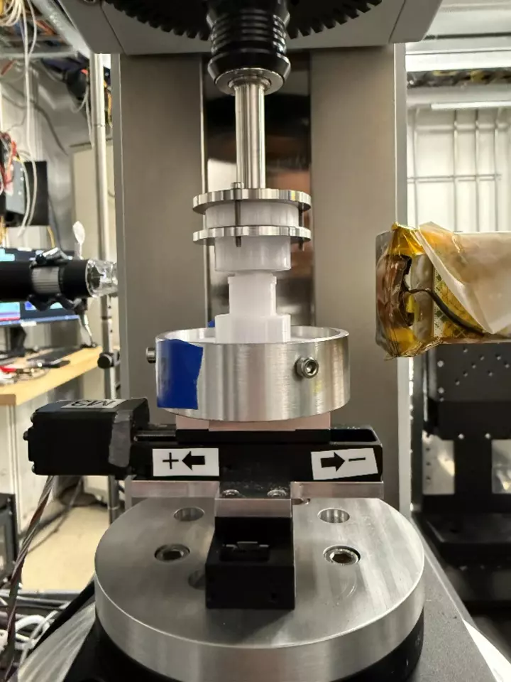 Rheometer and X-ray transparent cup-and-bob steup