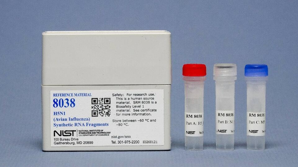 Reference Material 8038 H5N1 (Avian Influenza) Synthetic RNA Fragments