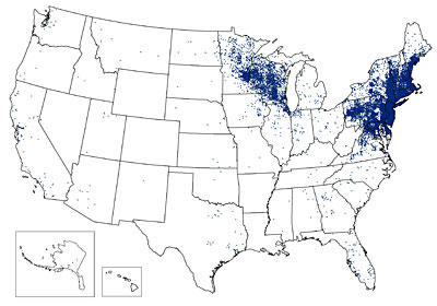 lyme disease map