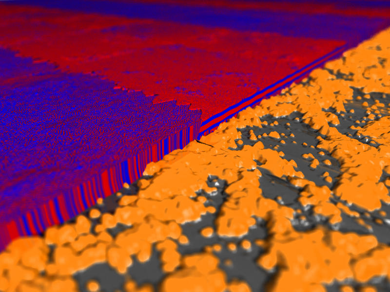 A novel technique for controlling the orientation of nanostructures is to use disordered, roughened substrates.