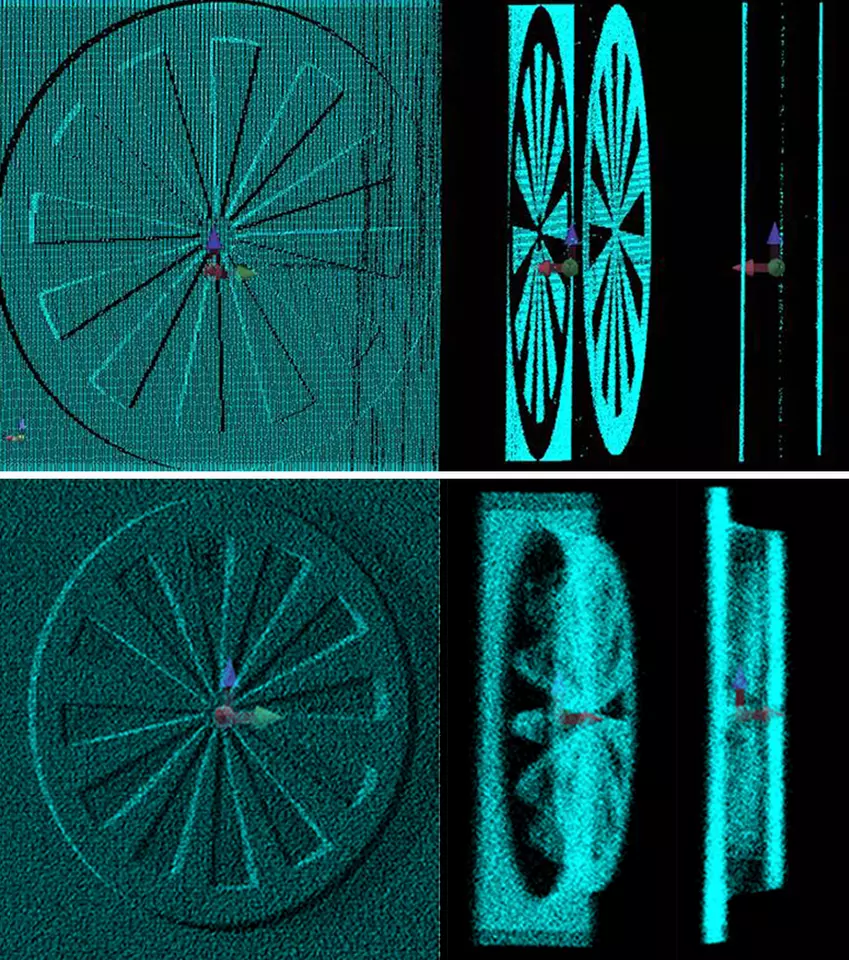 Green and black visuals