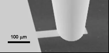 black and white cantilever