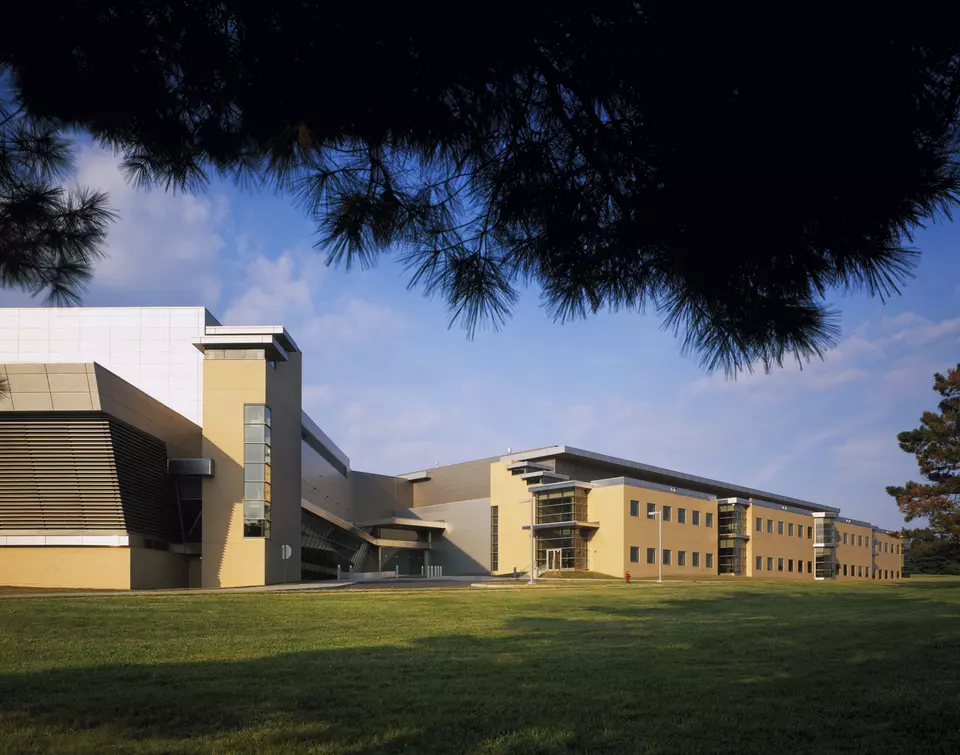 Exterior of a lab building