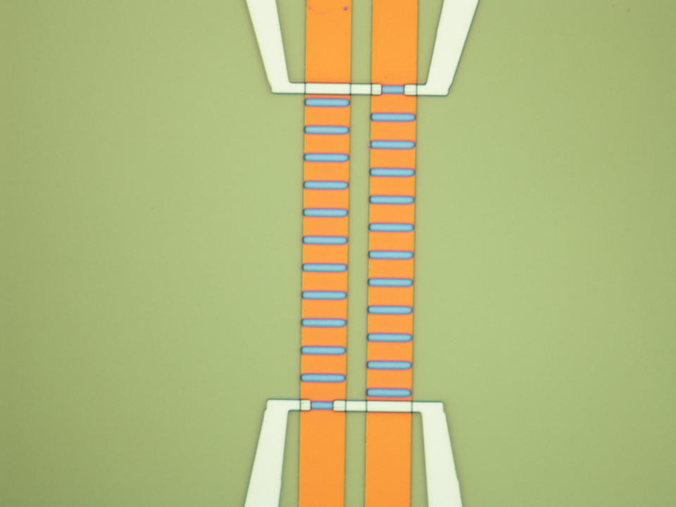 magnetic microfluidic chip