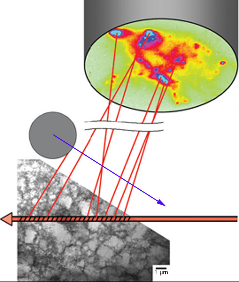 schematic of an Xray process