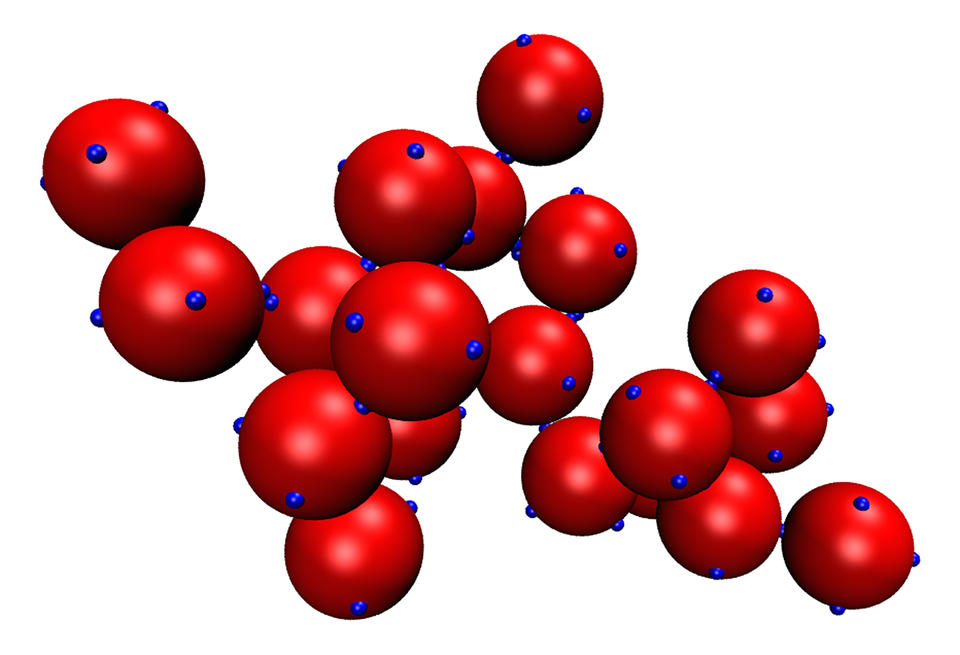 Model "patchy" particles self-assemble and provide guidance for understanding the nature of self-assembly in more complicated systems such as protein solutions.