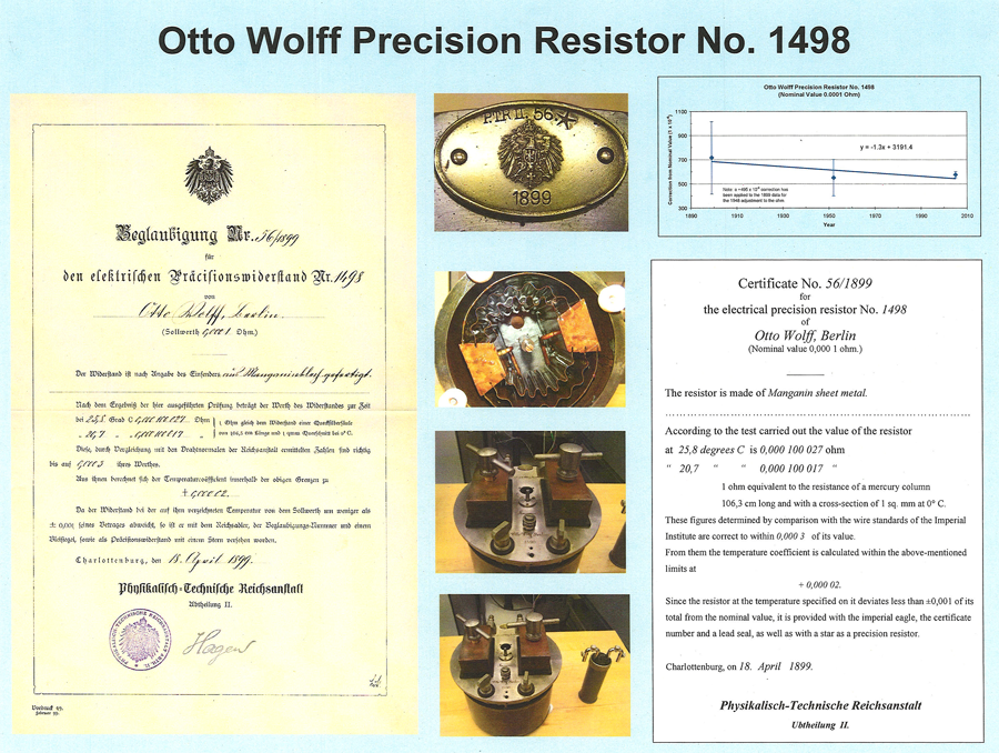 documentation for 1899 resistor