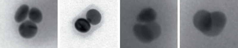 different stacking patterns of nanoplates
