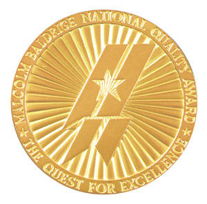 Baldrige medallion