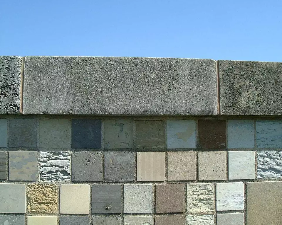 Stone Wall area surrounding Stone: 16C