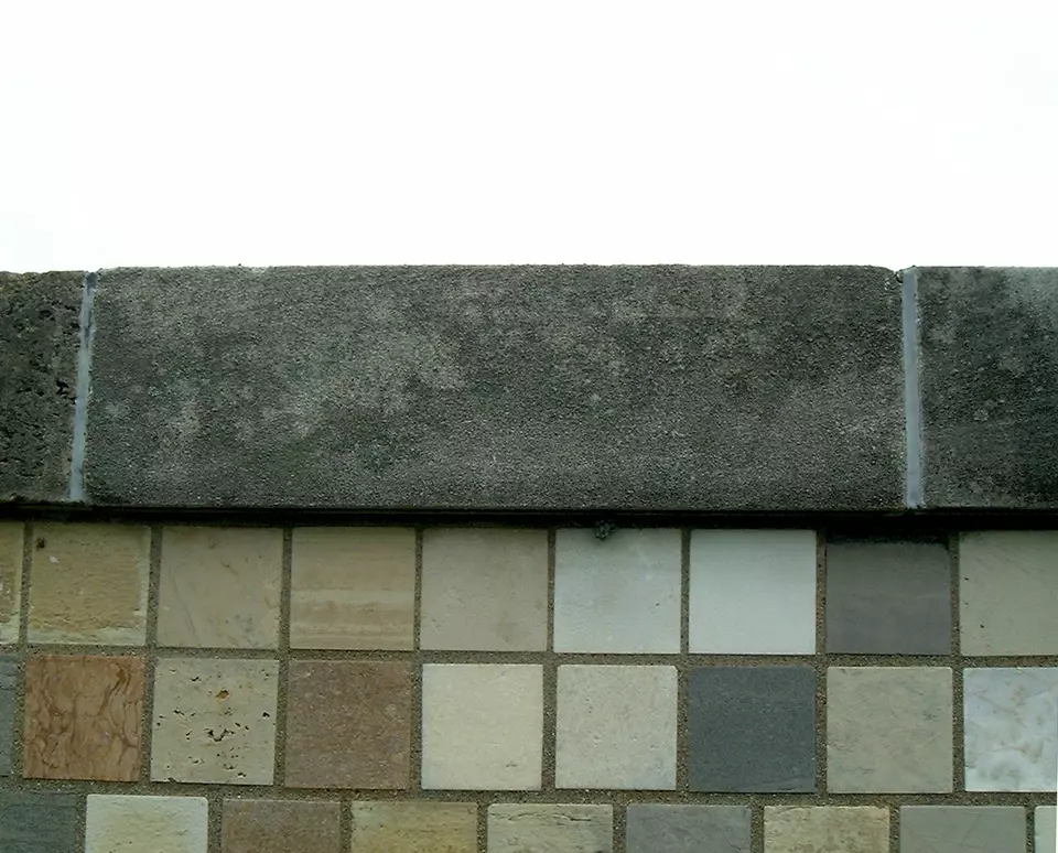 Stone Wall area surrounding Stone: 2c