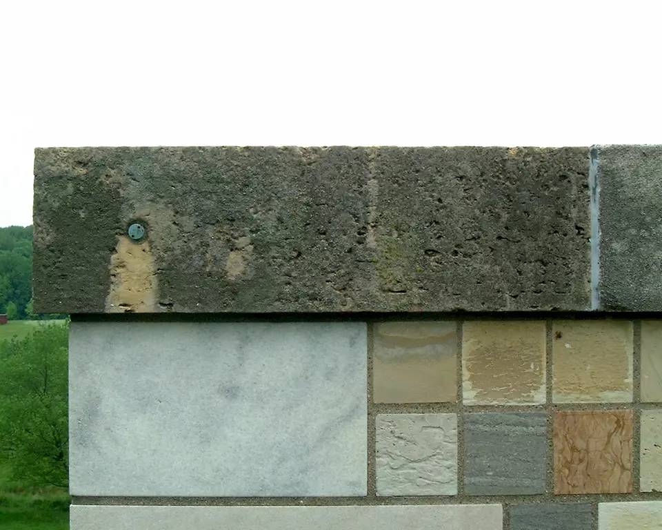 Stone Wall area surrounding Stone: 1C