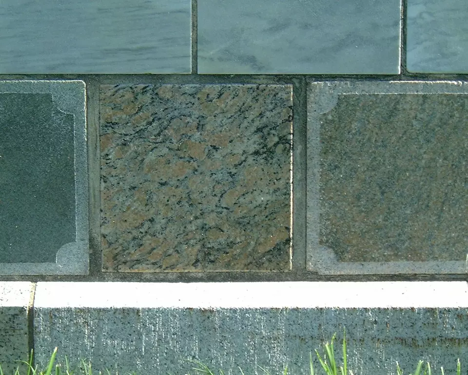 Stone Wall area surrounding Stone: 1R2