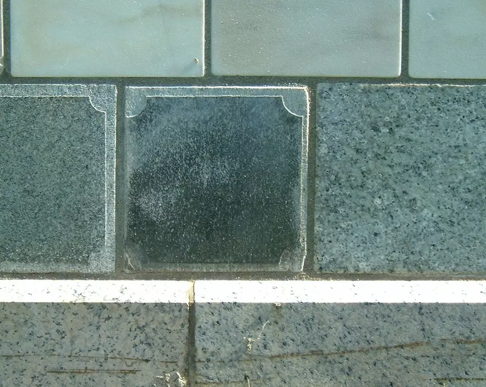Stone Wall area surrounding Stone: 1L5
