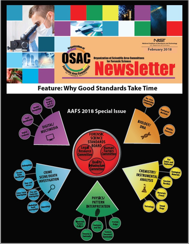 AAFS 2018 OSAC Newsletter Cover