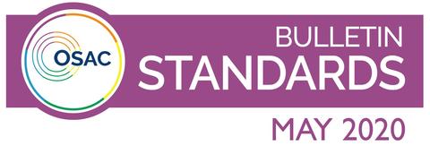 Cover of OSAC's May Standards Bulletin