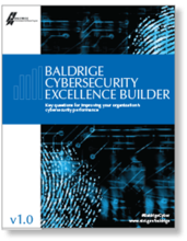 Baldrige Cybersecurity Excellence Builder cover art