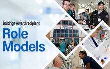 Baldrige Award recipient Role Models showing images from four different recipient organizations.