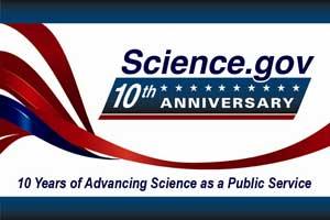 Science.gov Web Portal Celebrates the Power of 10 (Years of Service) | NIST