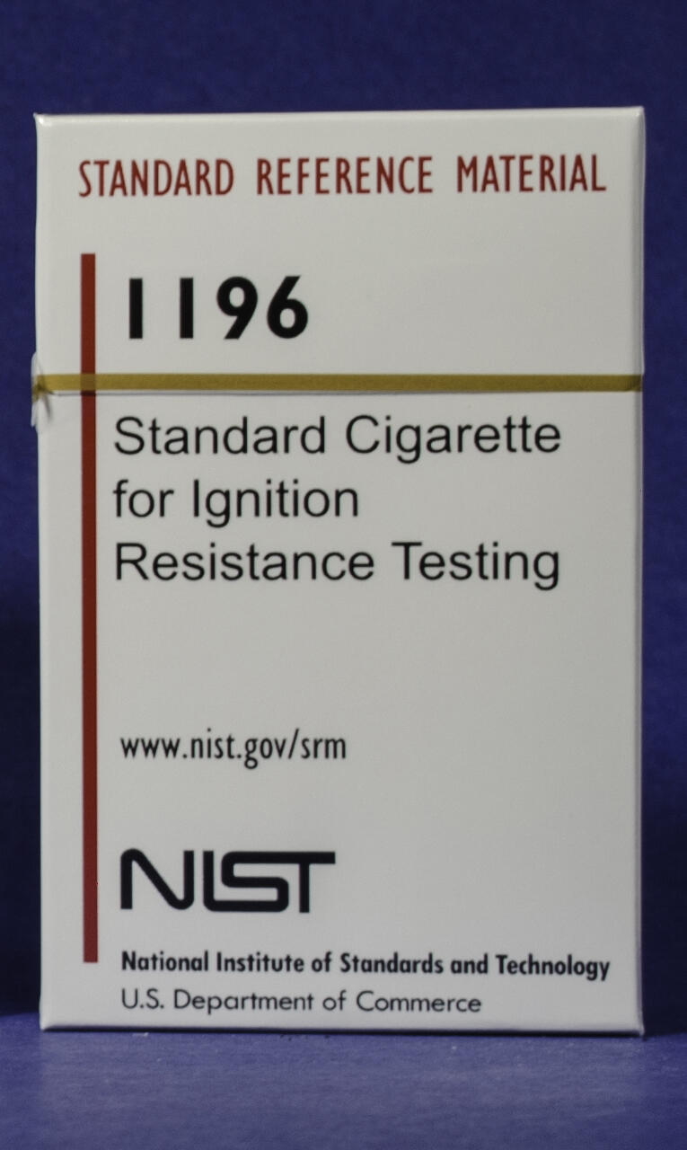 standard reference material cigarette SRM 1196-1, NIST standard cigarette