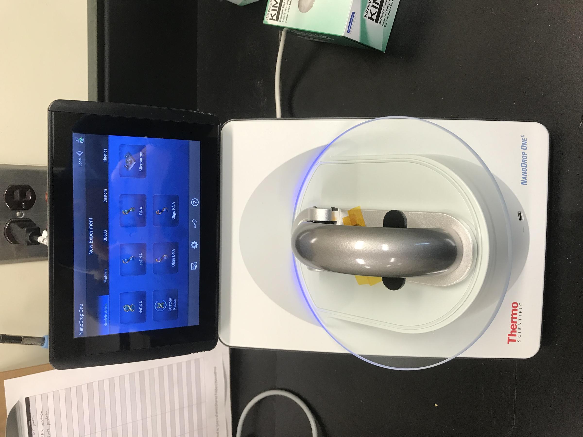 nanodrop photo