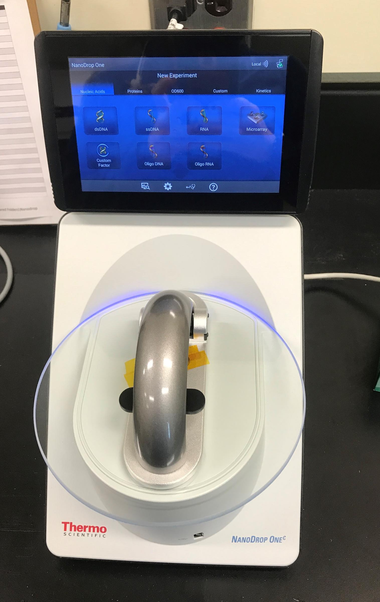 NanoDrop One/OneC Microvolume UV-Vis Spectrophotometer | NIST