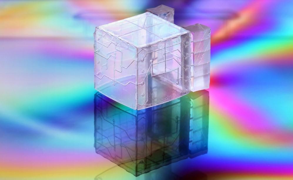 Micro Cubical microfluidic cube