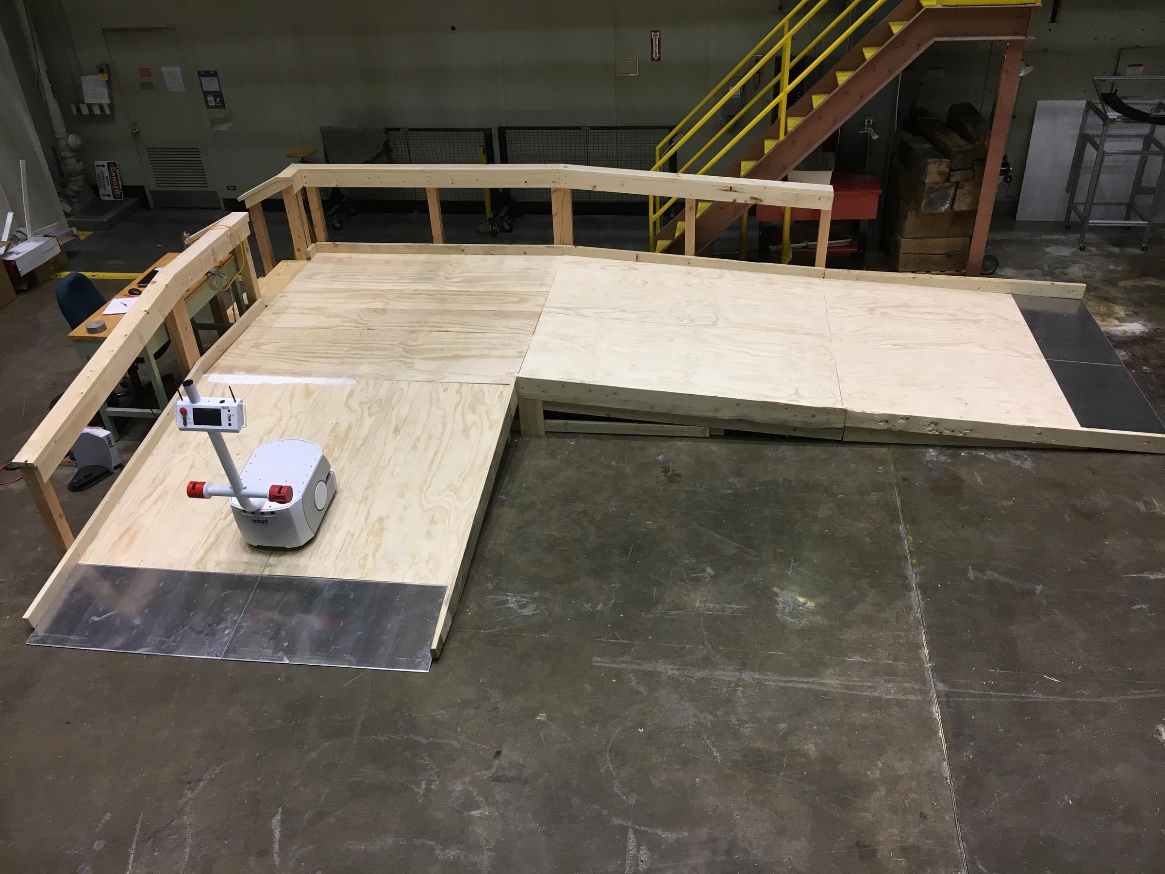 Ramp for industrial Robots