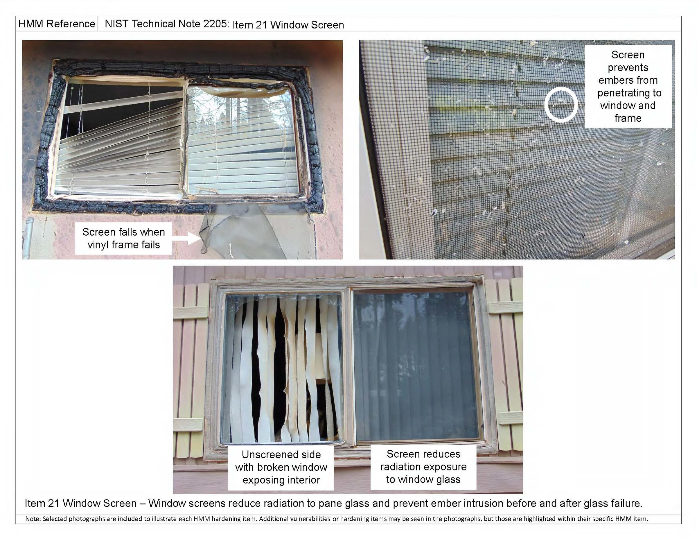 Window Screen Physical Sample HMM ITEM WINDOWS: Window Screen