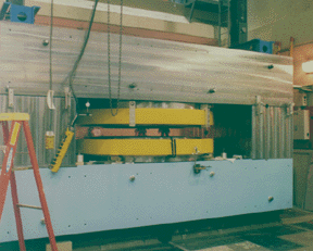 yellow main coils of the SURF III