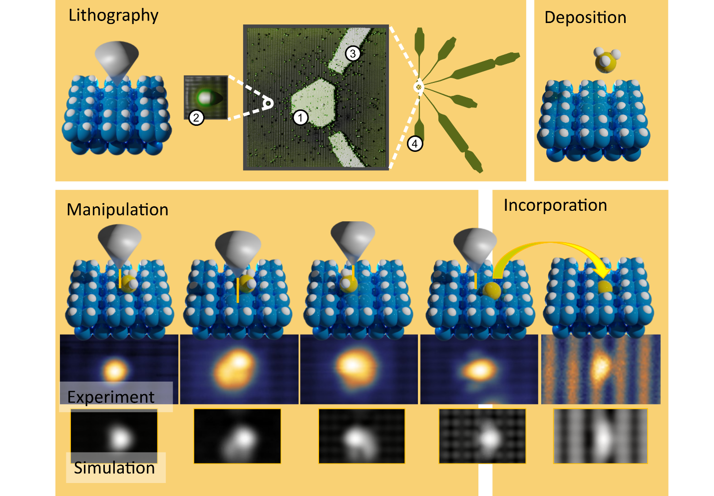 STM fabrication of single-atom devices
