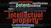 Image of an Intellectual Property word cloud