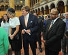 NIST Director Willie May with Their Majesties King Willem-Alexander and Queen Máxima of The Netherlands