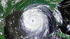Hurricane satellite image