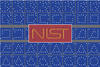 From left to right, each figure shows the configuration after each atom move. Image size 15 nm &#215; 15 nm.  Center: Perfect assembly of the NIST logo after four steps of automated assembly. Image size 40 nm &#215; 17 nm.  