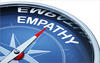 I Really Care blog image showing a compass with the word Empathy on it.