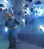 Author Brian Greene on the set of "The Elegant Universe"