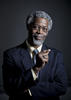 Headshot of theoretical physicist Sylvester “Jim” Gates