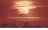 Mushroom cloud from nuclear explosion