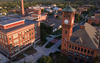 University of Wisconsin-Stout aerial view of the campus.