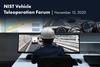 NIST Vehicle Teleoperation Forum to be held November 13, 2020